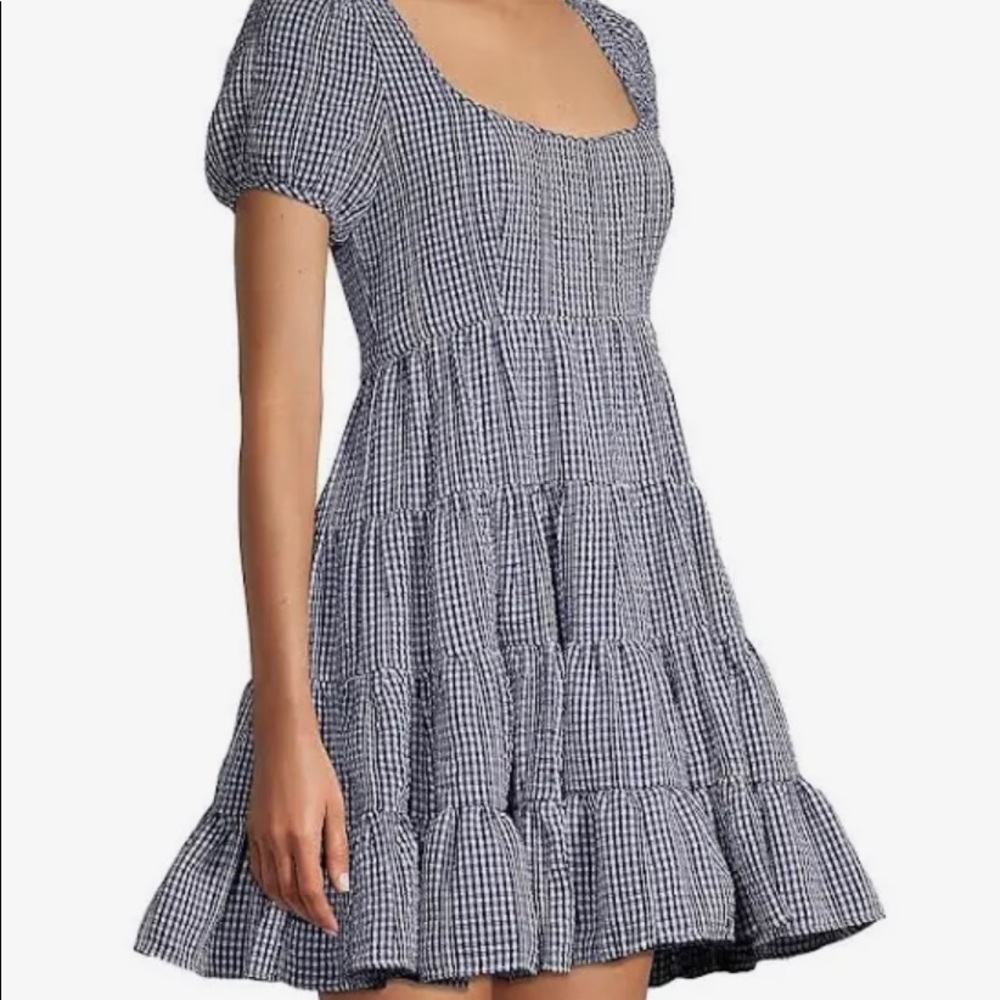 LIKELY Mini Chloe Gingham Dress - Size 4